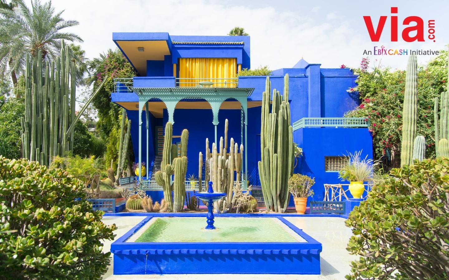 Mengenal Garden “Jardin” Majorelle: Taman Indah di Tengah Kota Marrakesh-Maroko