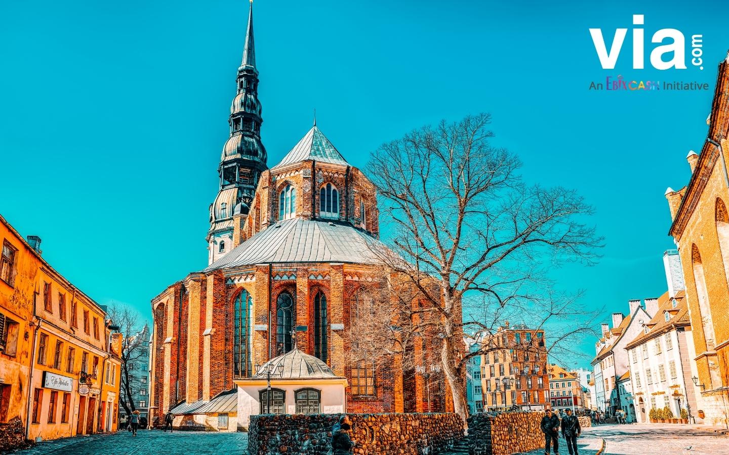 Bangunan Ikonik dan Historis di Riga-Latvia