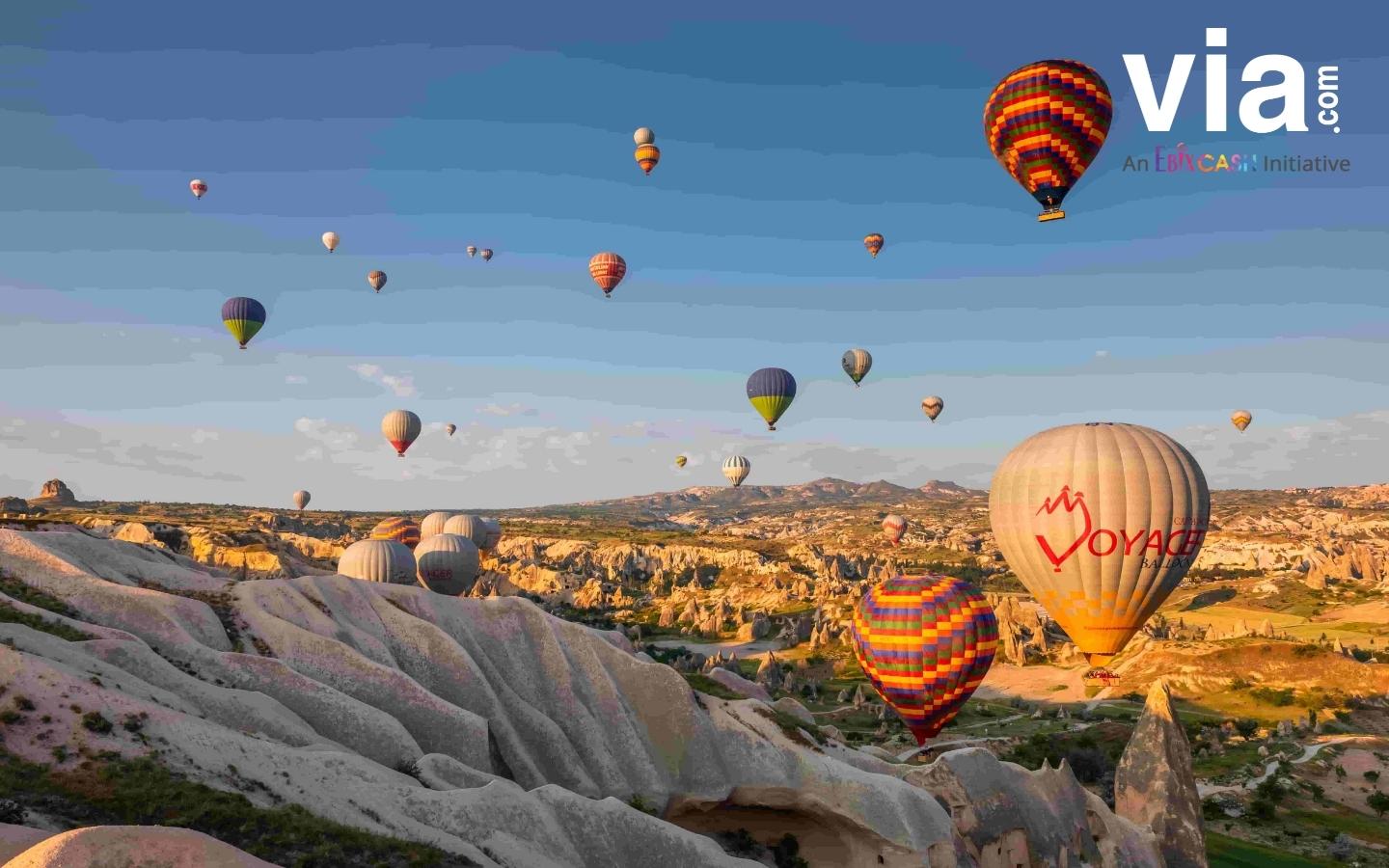 Pesona Goreme Valley yang Cantik di Cappadocia-Turki