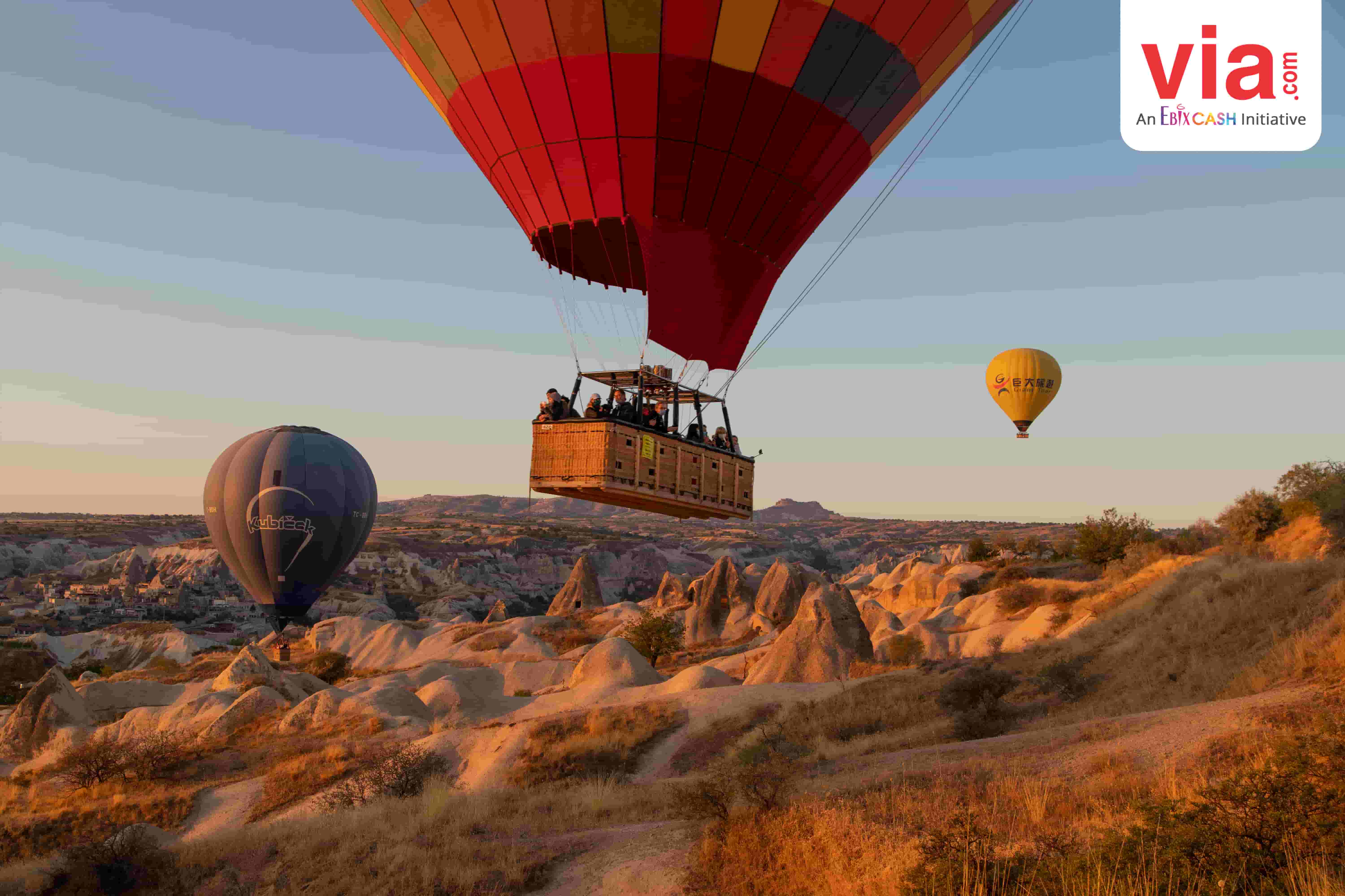 Ketahui 8 Hal Ini sebelum Naik Hot Air Balloon di Cappadocia-Turki