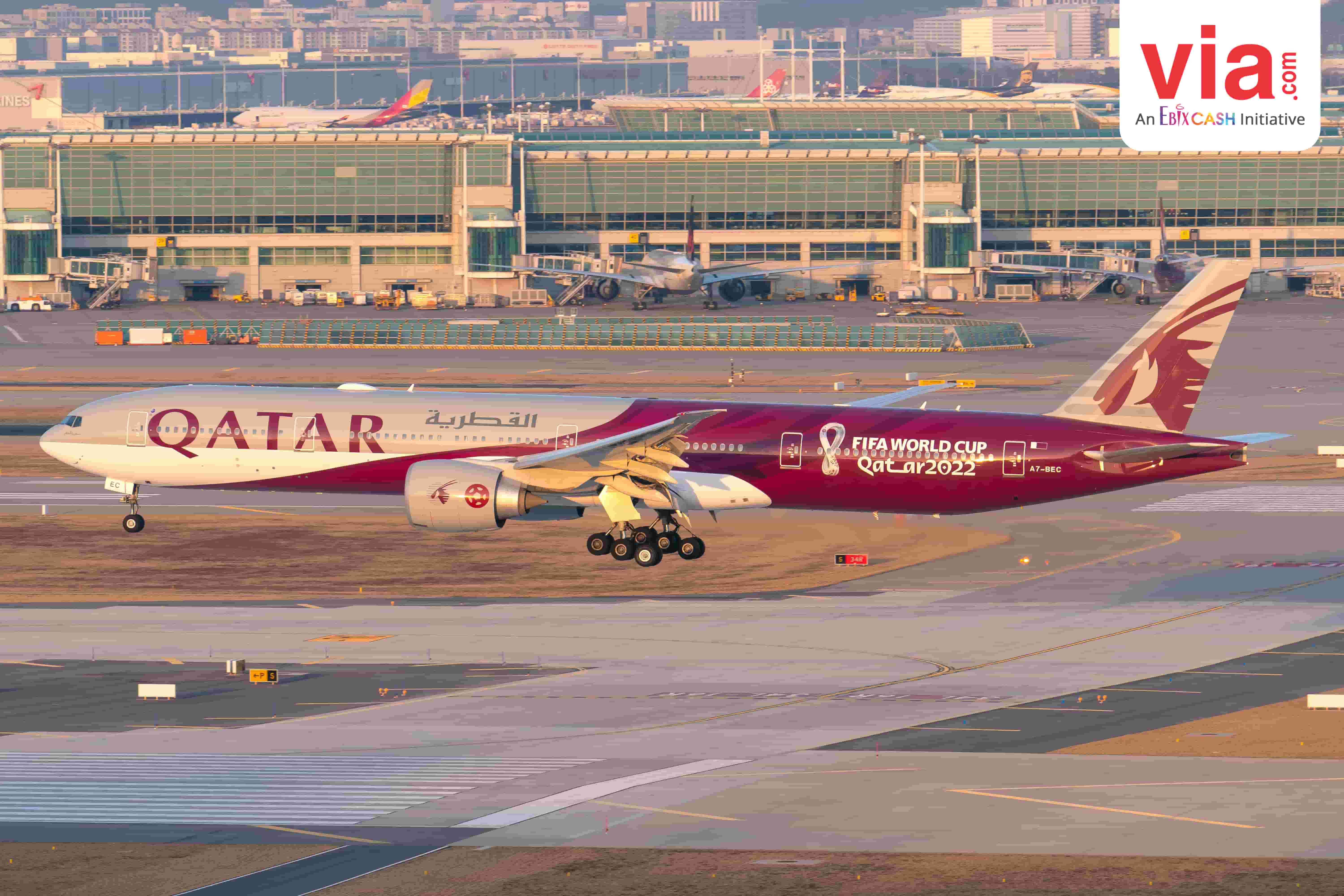 4 Inovasi Seru Qatar Airways Jelang Sepak Mula Piala Dunia 2022