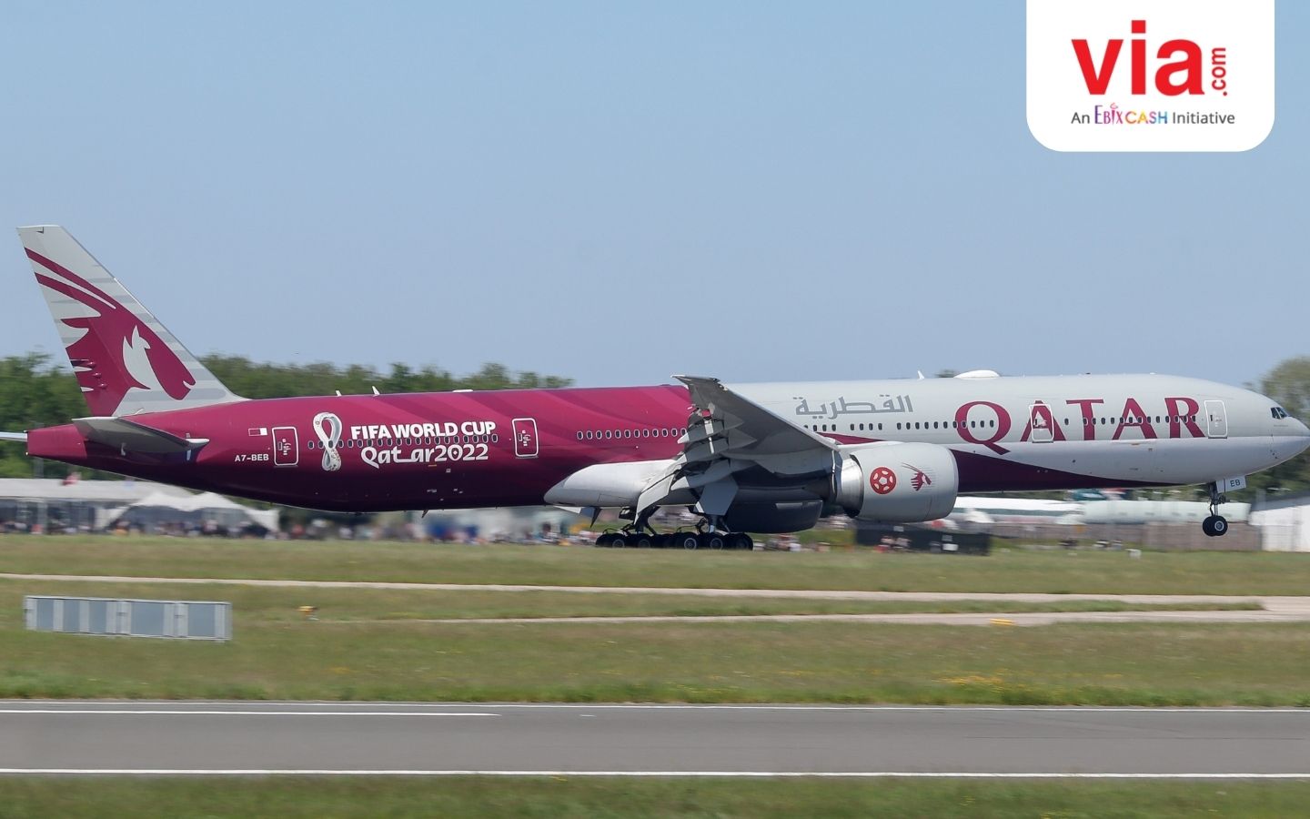 3 Suguhan Berkelas Qatar Airways selama Piala Dunia 2022