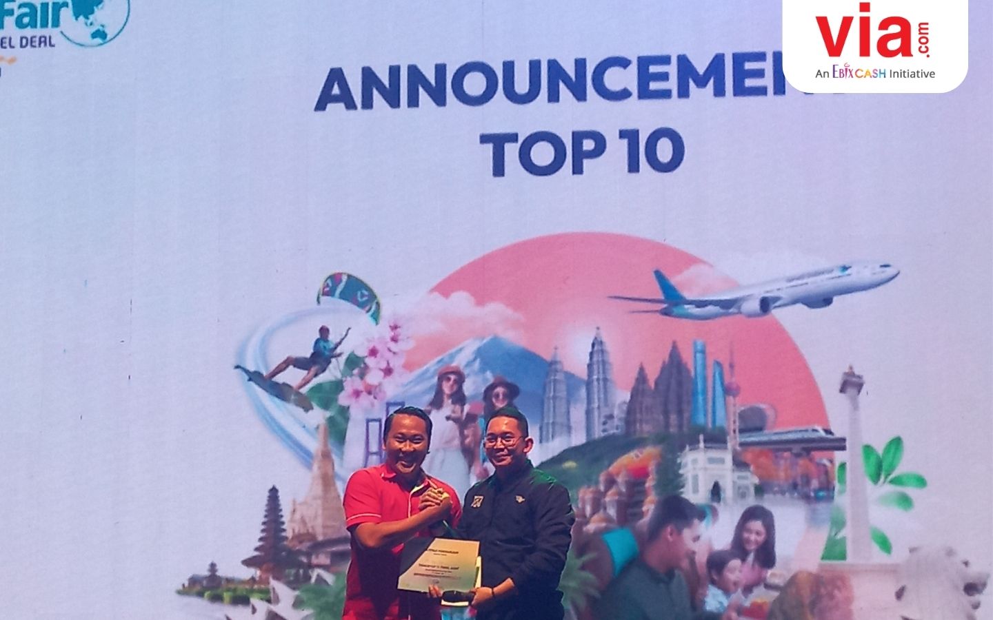 VIA.com di Garuda Indonesia Travel Fair 2023: Sukses Besar dalam Pariwisata Indonesia