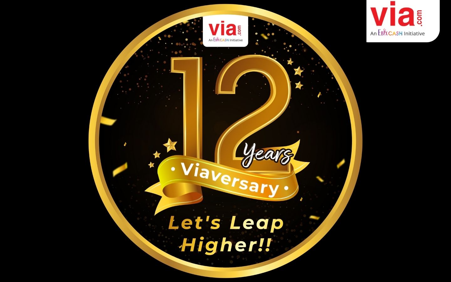 Rayakan 12 Tahun Via.com di Indonesia